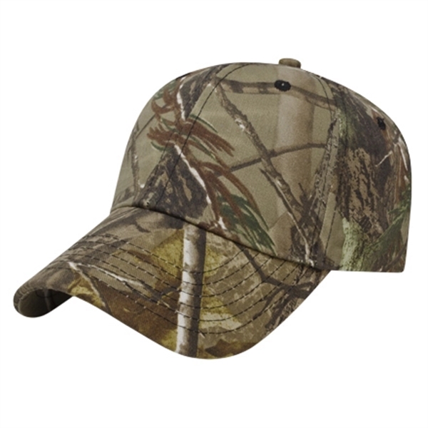 Six Panel Unstructured Camo Cap - Six Panel Unstructured Camo Cap - Image 3 of 3