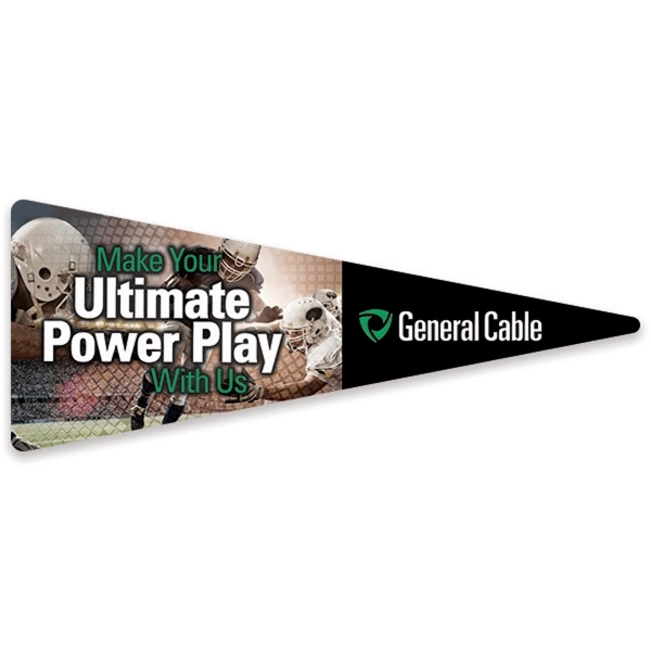 Pennant Shaped Small Car Magnet - Pennant Shaped Small Car Magnet - Image 0 of 0