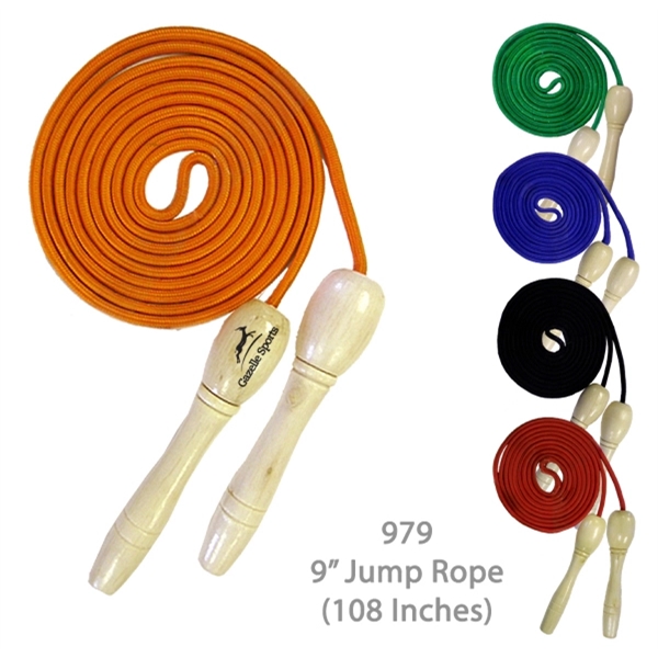 Closeout !... Wood Jump Rope 9 Feet Long (108") - Closeout !... Wood Jump Rope 9 Feet Long (108") - Image 4 of 6