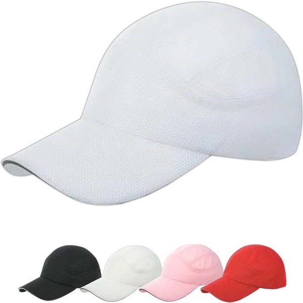 Athletic Mesh Running Cap - Athletic Mesh Running Cap - Image 0 of 4