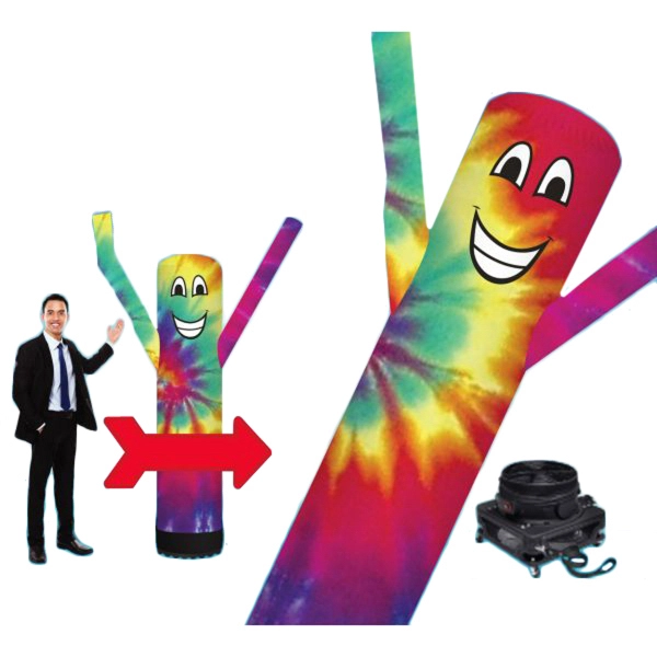 8 ft Arrow Dude  Fabric with 18" 250 Watt Fan - 8 ft Arrow Dude  Fabric with 18" 250 Watt Fan - Image 0 of 0