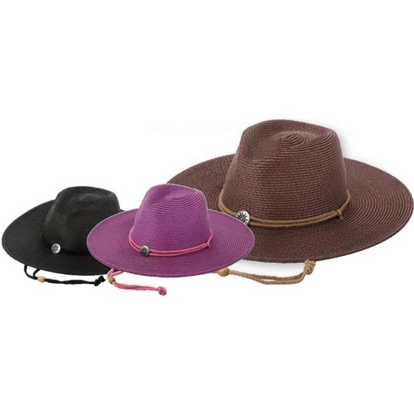 Ladies' Toyo Braid Outback Hat - Ladies' Toyo Braid Outback Hat - Image 0 of 3