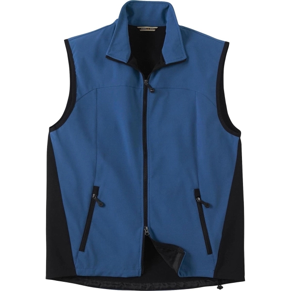 Men's Three-Layer Light Bonded Performance Soft Shell Vest - Men's Three-Layer Light Bonded Performance Soft Shell Vest - Image 1 of 11