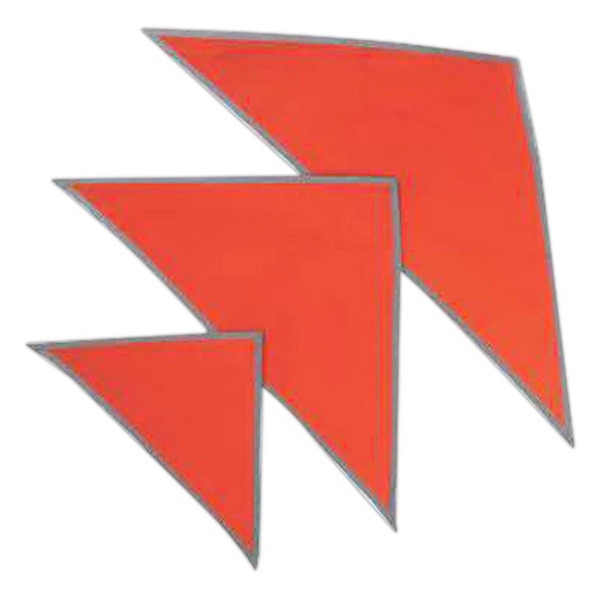Pet Triangle Bandanna With Reflective Binding- Small - Pet Triangle Bandanna With Reflective Binding- Small - Image 1 of 2