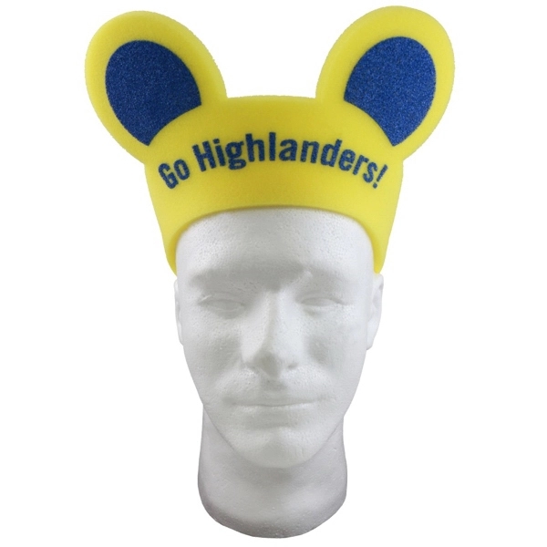 Round Animal Ears Pullover Visor - Round Animal Ears Pullover Visor - Image 1 of 17