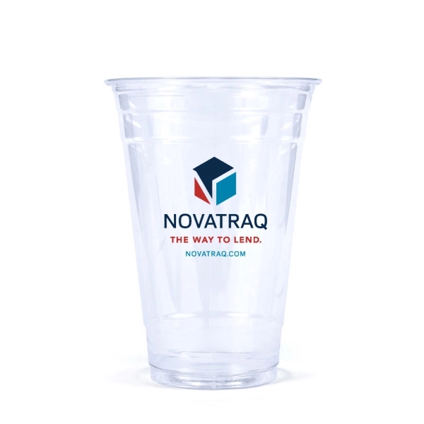 20 oz. Clear PET Plastic Cup - 20 oz. Clear PET Plastic Cup - Image 2 of 2