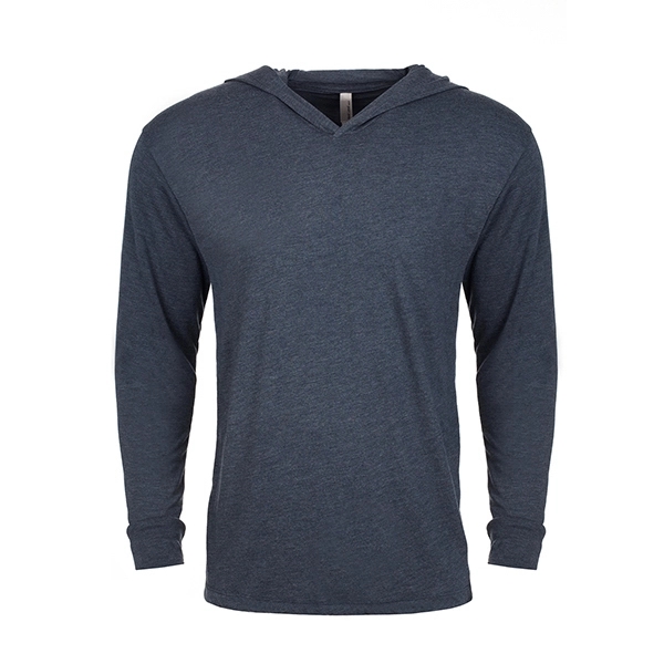 Unisex Tri-Blend Long Sleeve Hoodie T-Shirt - Unisex Tri-Blend Long Sleeve Hoodie T-Shirt - Image 2 of 12