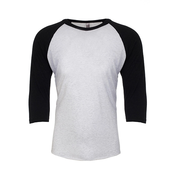 Unisex Tri-Blend 3/4 Raglan T-shirt - Unisex Tri-Blend 3/4 Raglan T-shirt - Image 7 of 17