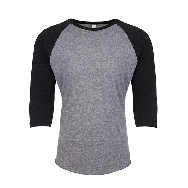 Unisex Tri-Blend 3/4 Raglan T-shirt - Unisex Tri-Blend 3/4 Raglan T-shirt - Image 12 of 17