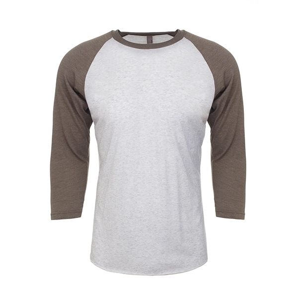 Unisex Tri-Blend 3/4 Raglan T-shirt - Unisex Tri-Blend 3/4 Raglan T-shirt - Image 8 of 17