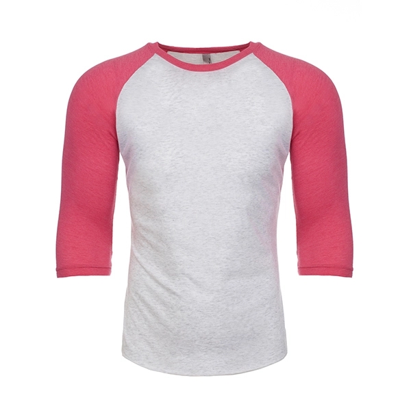 Unisex Tri-Blend 3/4 Raglan T-shirt - Unisex Tri-Blend 3/4 Raglan T-shirt - Image 1 of 17