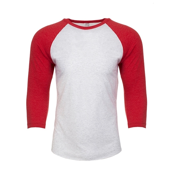 Unisex Tri-Blend 3/4 Raglan T-shirt - Unisex Tri-Blend 3/4 Raglan T-shirt - Image 10 of 17