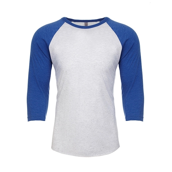 Unisex Tri-Blend 3/4 Raglan T-shirt - Unisex Tri-Blend 3/4 Raglan T-shirt - Image 11 of 17