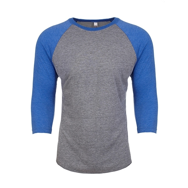 Unisex Tri-Blend 3/4 Raglan T-shirt - Unisex Tri-Blend 3/4 Raglan T-shirt - Image 15 of 17