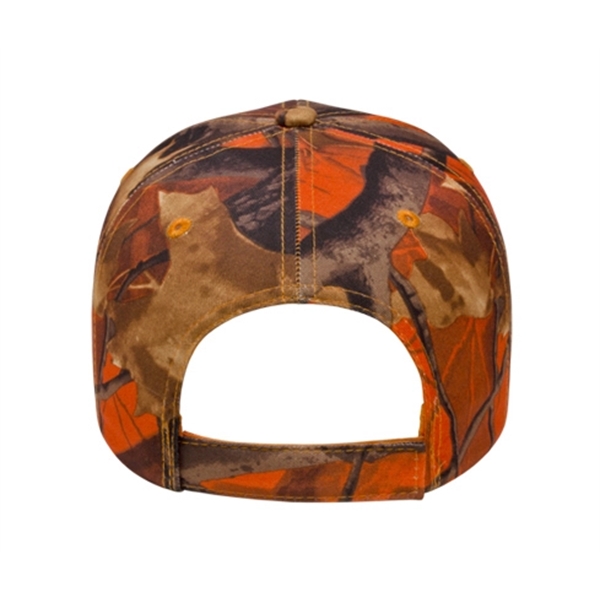 Orange Ridge Camo Cap