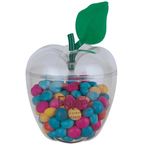 Plastic Apple Shaped Container BNoticed | Put a Logo on It | The