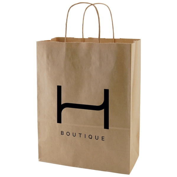 Recycled Natural Kraft Shopping Bag - Recycled Natural Kraft Shopping Bag - Image 0 of 0