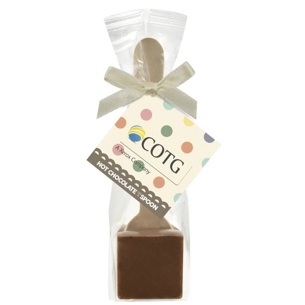 Hot Chocolate on a Spoon in Favor Bag - Milk Chocolate