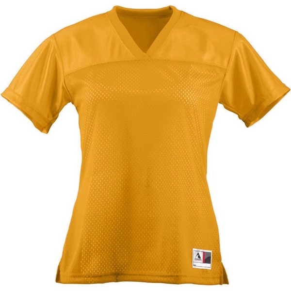 Ladies' Junior Fit Replica Football Tee - Ladies' Junior Fit Replica Football Tee - Image 2 of 9
