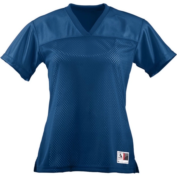Ladies' Junior Fit Replica Football Tee - Ladies' Junior Fit Replica Football Tee - Image 5 of 9