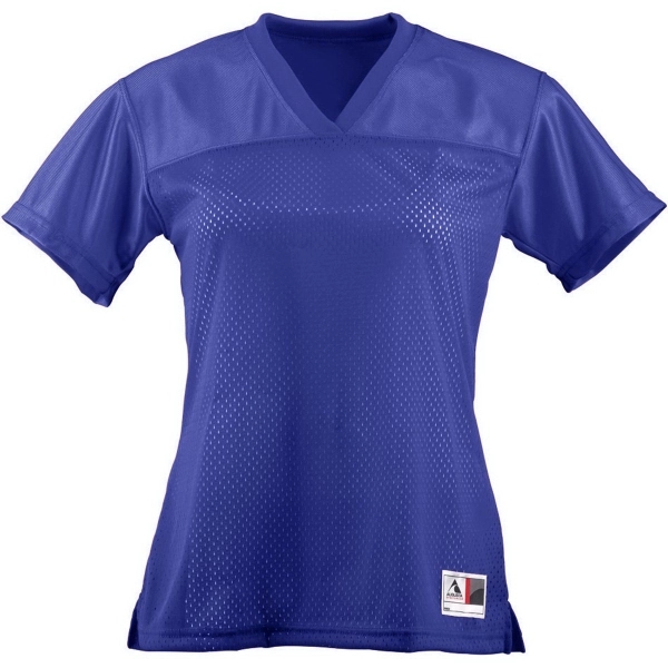 Ladies' Junior Fit Replica Football Tee - Ladies' Junior Fit Replica Football Tee - Image 6 of 9