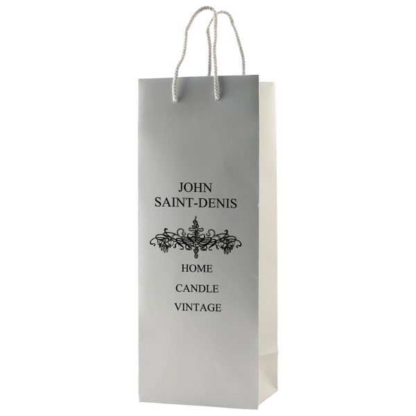 Matte Laminated Paper Eurototes Wine Bag Size - Matte Laminated Paper Eurototes Wine Bag Size - Image 1 of 3