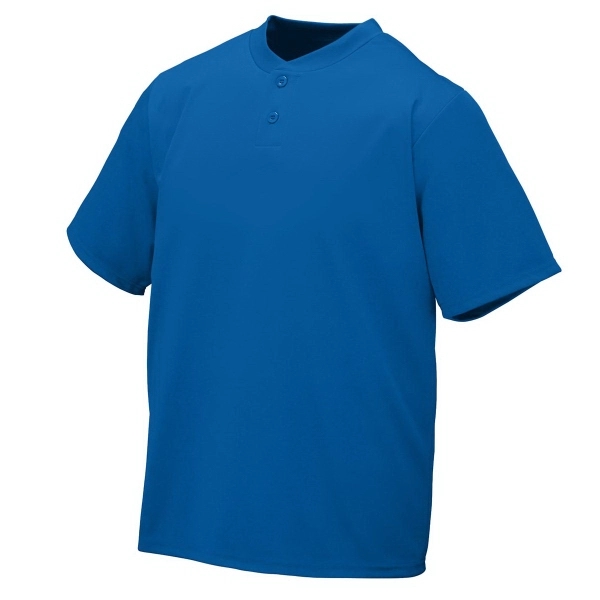 Youth Wicking Two-Button Jersey - Youth Wicking Two-Button Jersey - Image 1 of 1