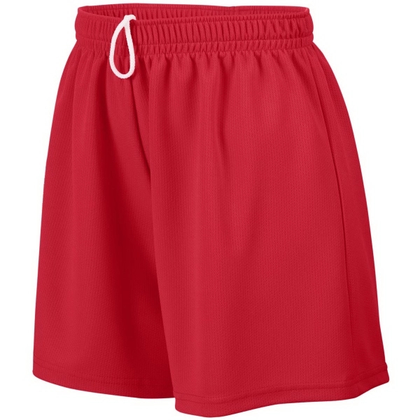 Girls Wicking Mesh Short - Girls Wicking Mesh Short - Image 9 of 16