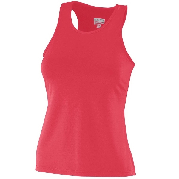 Ladies' Poly/Spandex Solid Racerback Tank - Ladies' Poly/Spandex Solid Racerback Tank - Image 3 of 5