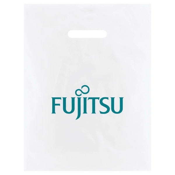 Frosted Die Cut Merchandise Bags - Frosted Die Cut Merchandise Bags - Image 1 of 2