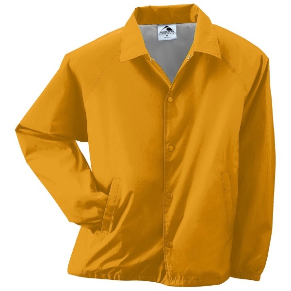 Adult Nylon Coach's Jacket/Lined - Adult Nylon Coach's Jacket/Lined - Image 0 of 17