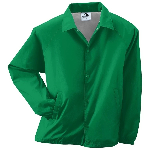 Adult Nylon Coach's Jacket/Lined - Adult Nylon Coach's Jacket/Lined - Image 5 of 17