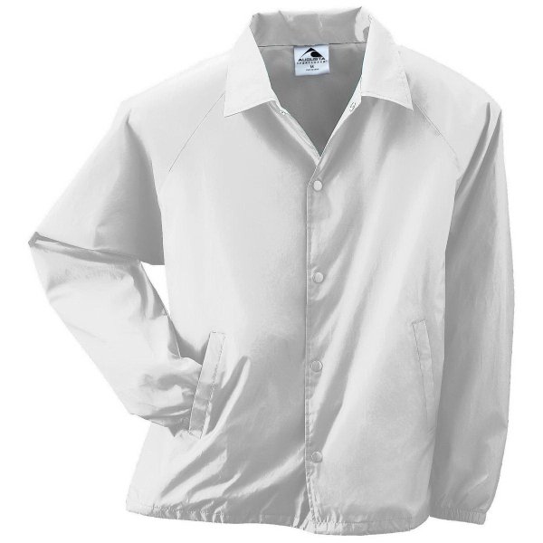 Adult Nylon Coach's Jacket/Lined - Adult Nylon Coach's Jacket/Lined - Image 13 of 17