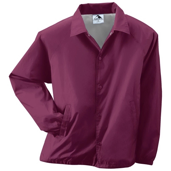 Youth Nylon Coach's Jacket/Lined - Youth Nylon Coach's Jacket/Lined - Image 2 of 5