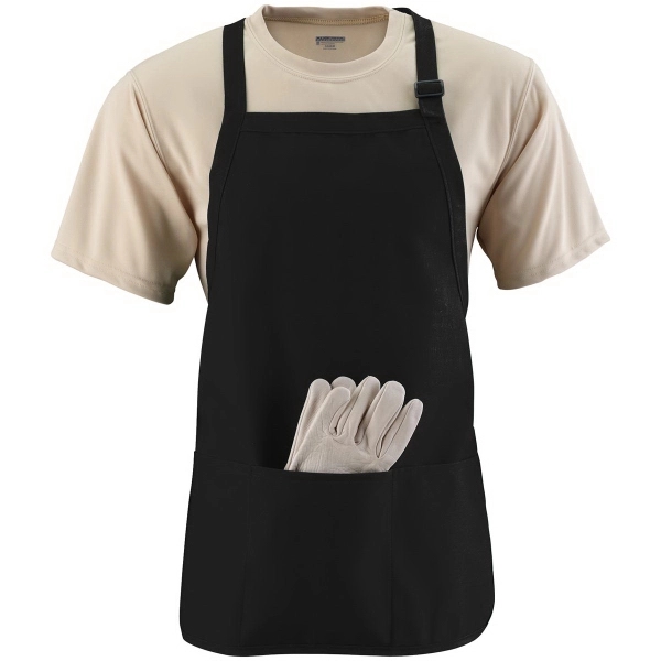 Medium Length Apron with Pouch - Medium Length Apron with Pouch - Image 8 of 9