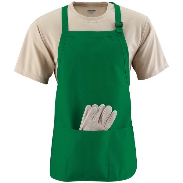 Medium Length Apron with Pouch - Medium Length Apron with Pouch - Image 2 of 9