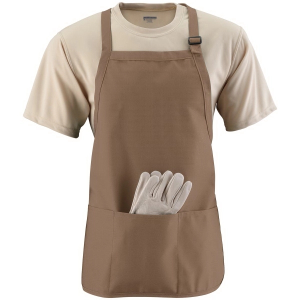 Medium Length Apron with Pouch - Medium Length Apron with Pouch - Image 3 of 9