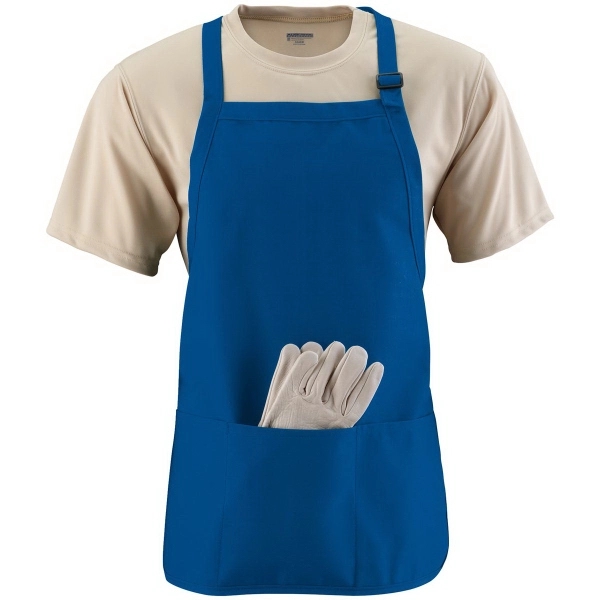 Medium Length Apron with Pouch - Medium Length Apron with Pouch - Image 7 of 9
