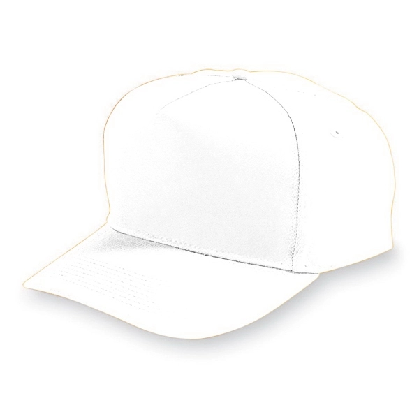 Youth Five-Panel Cotton Twill Cap - Youth Five-Panel Cotton Twill Cap - Image 5 of 5