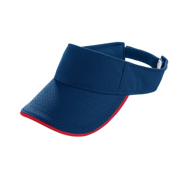Adult Athletic Mesh Two-Color Visor - Adult Athletic Mesh Two-Color Visor - Image 2 of 4