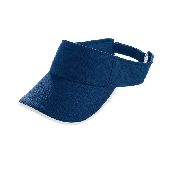 Adult Athletic Mesh Two-Color Visor - Adult Athletic Mesh Two-Color Visor - Image 3 of 4