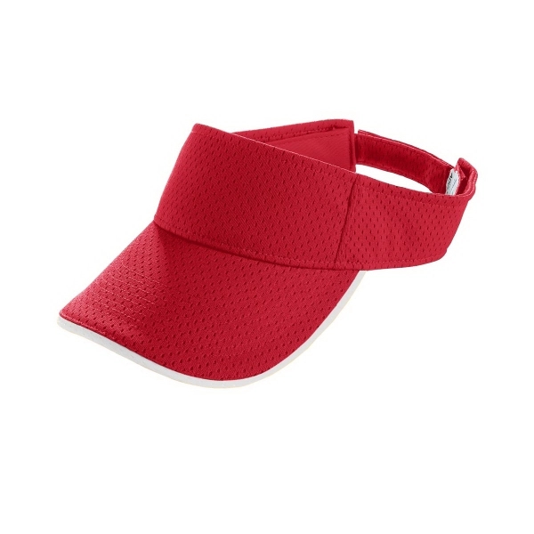 Adult Athletic Mesh Two-Color Visor - Adult Athletic Mesh Two-Color Visor - Image 4 of 4
