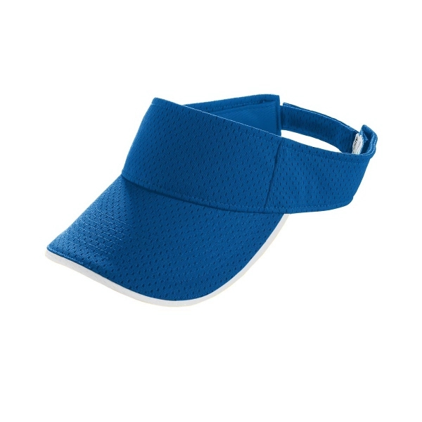 Adult Athletic Mesh Two-Color Visor - Adult Athletic Mesh Two-Color Visor - Image 0 of 4