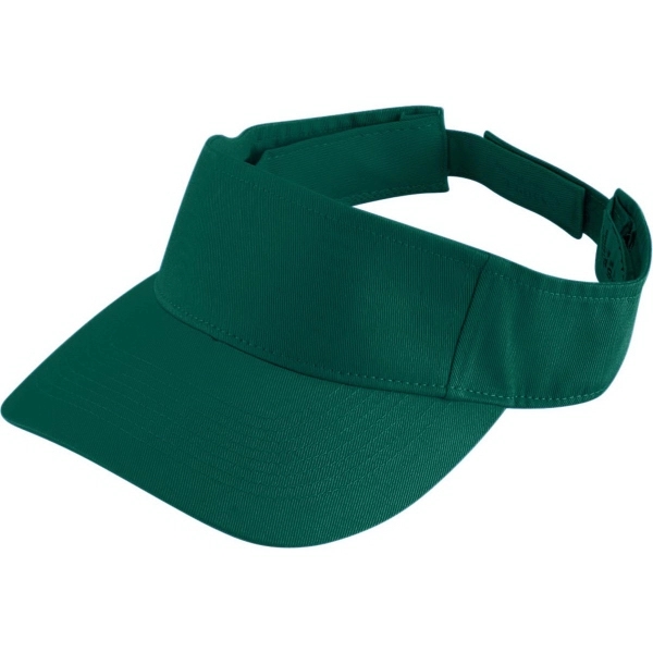 Adult Sport Twill Visor - Adult Sport Twill Visor - Image 3 of 16