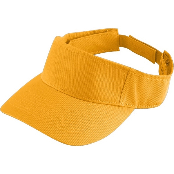 Adult Sport Twill Visor - Adult Sport Twill Visor - Image 5 of 16
