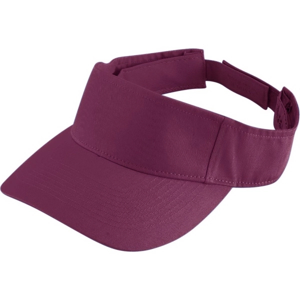 Adult Sport Twill Visor - Adult Sport Twill Visor - Image 9 of 16