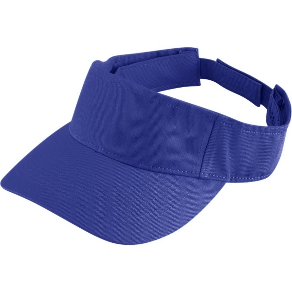 Adult Sport Twill Visor - Adult Sport Twill Visor - Image 12 of 16