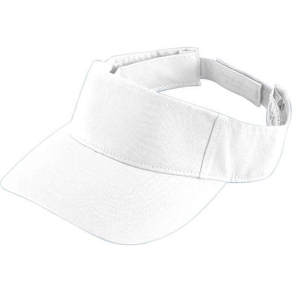 Adult Sport Twill Visor - Adult Sport Twill Visor - Image 2 of 16