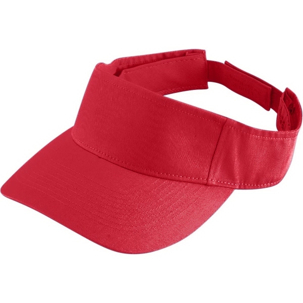 Youth Sport Twill Visor - Youth Sport Twill Visor - Image 3 of 7