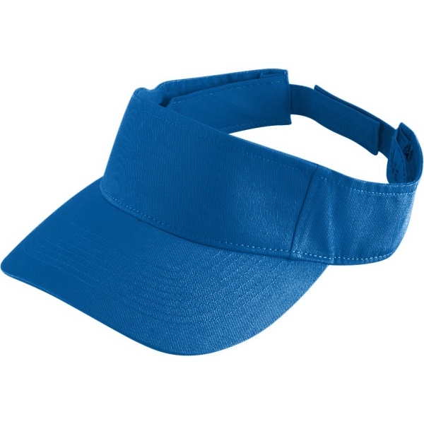 Youth Sport Twill Visor - Youth Sport Twill Visor - Image 4 of 7